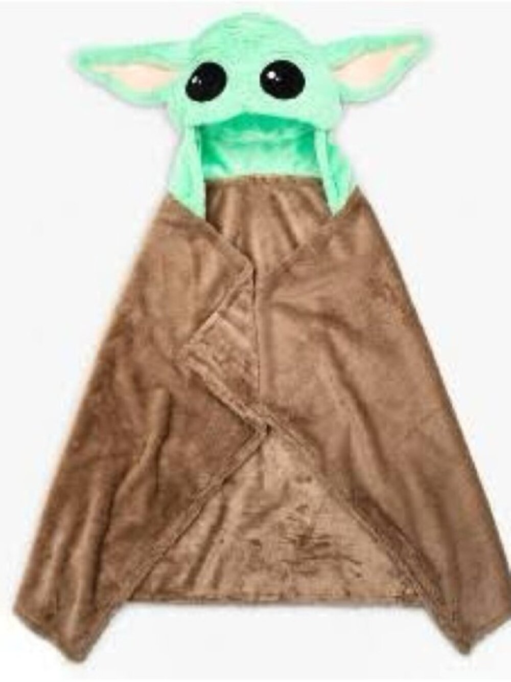 Star Wars Mandalorian Grogu Baby Yoda Hooded Kids Pajama Robe